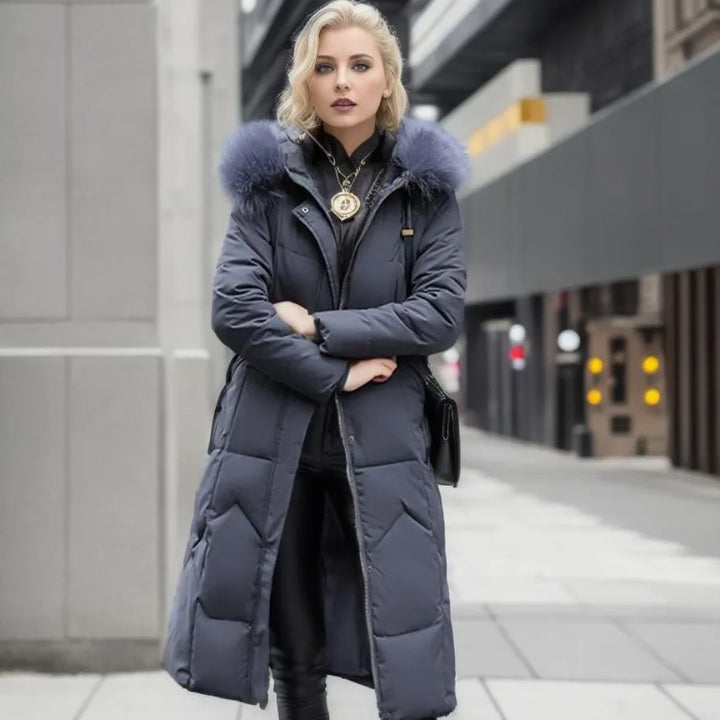 Jemima Women's Long Quilted Down Coat
