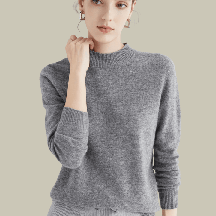 Marguerite Women's Merino Wool Roll-Neck Jumper