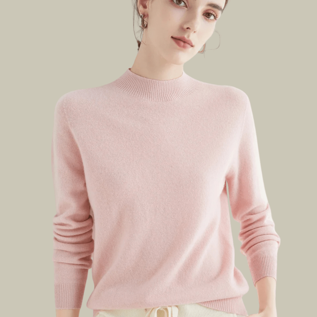 Marguerite Women's Merino Wool Roll-Neck Jumper
