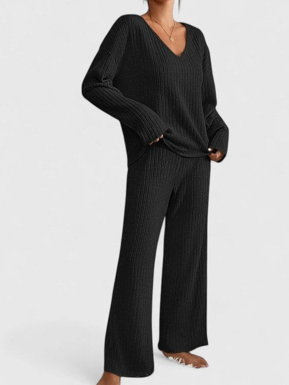 Moira Women's Ribbed Lounge Set