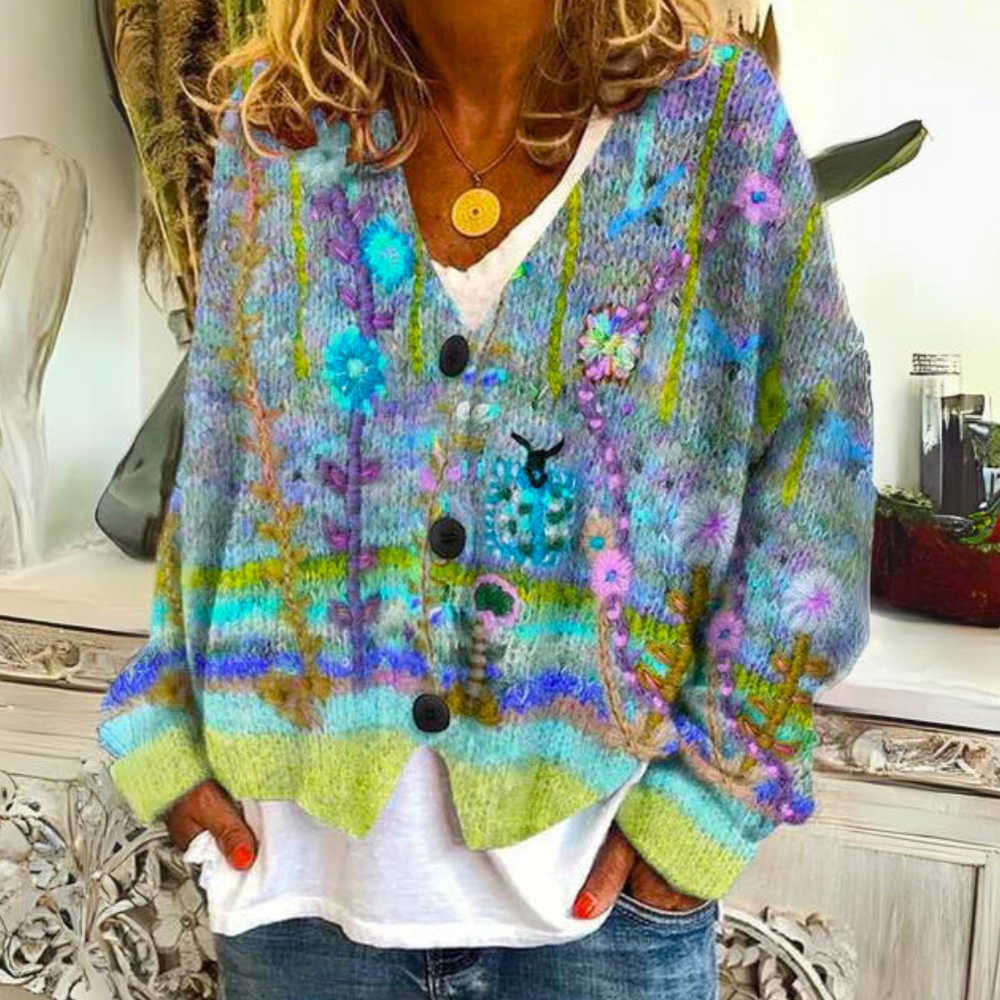 Heidi Women's Cosy Colourful Jumper