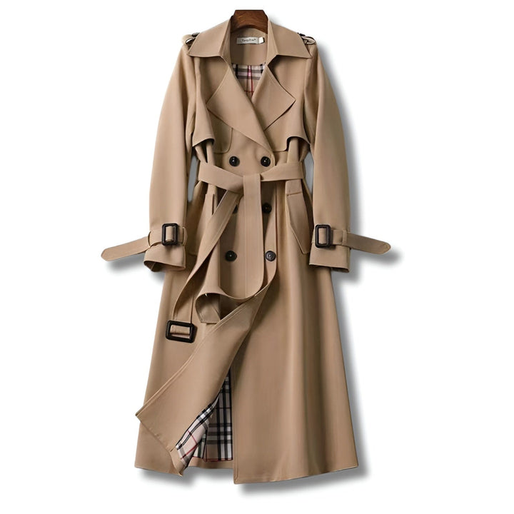 Agnes Women's Belted Winter Trench Coat