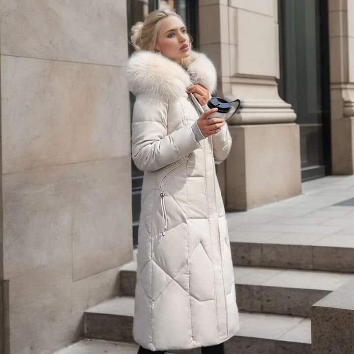 Jemima Women's Long Quilted Down Coat