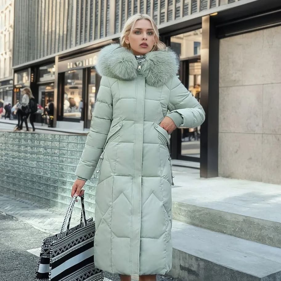 Jemima Women's Long Quilted Down Coat
