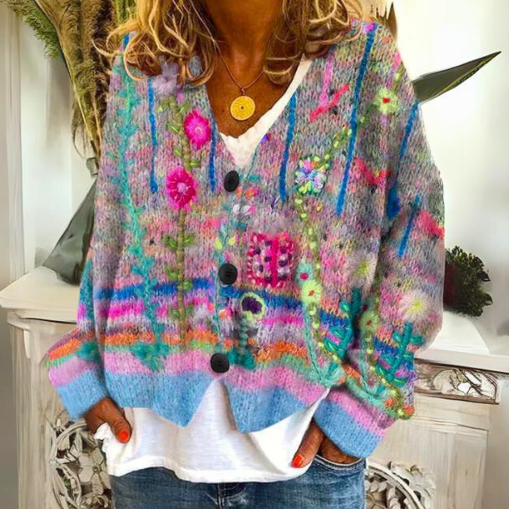Heidi Women's Cosy Colourful Jumper