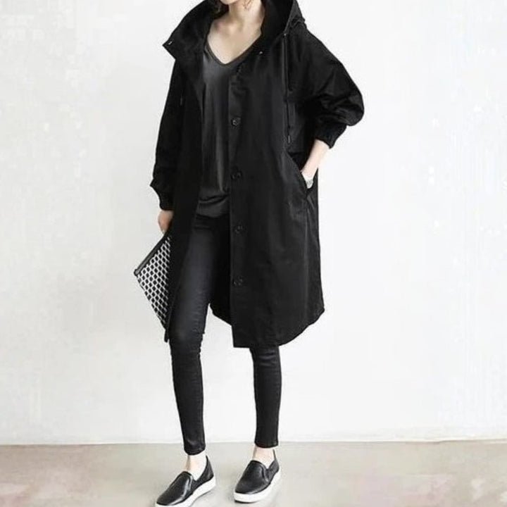 Eleanor Women's long button street coat