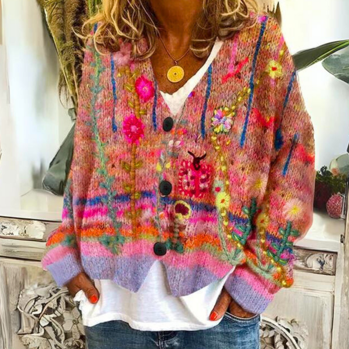 Heidi Women's Cosy Colourful Jumper