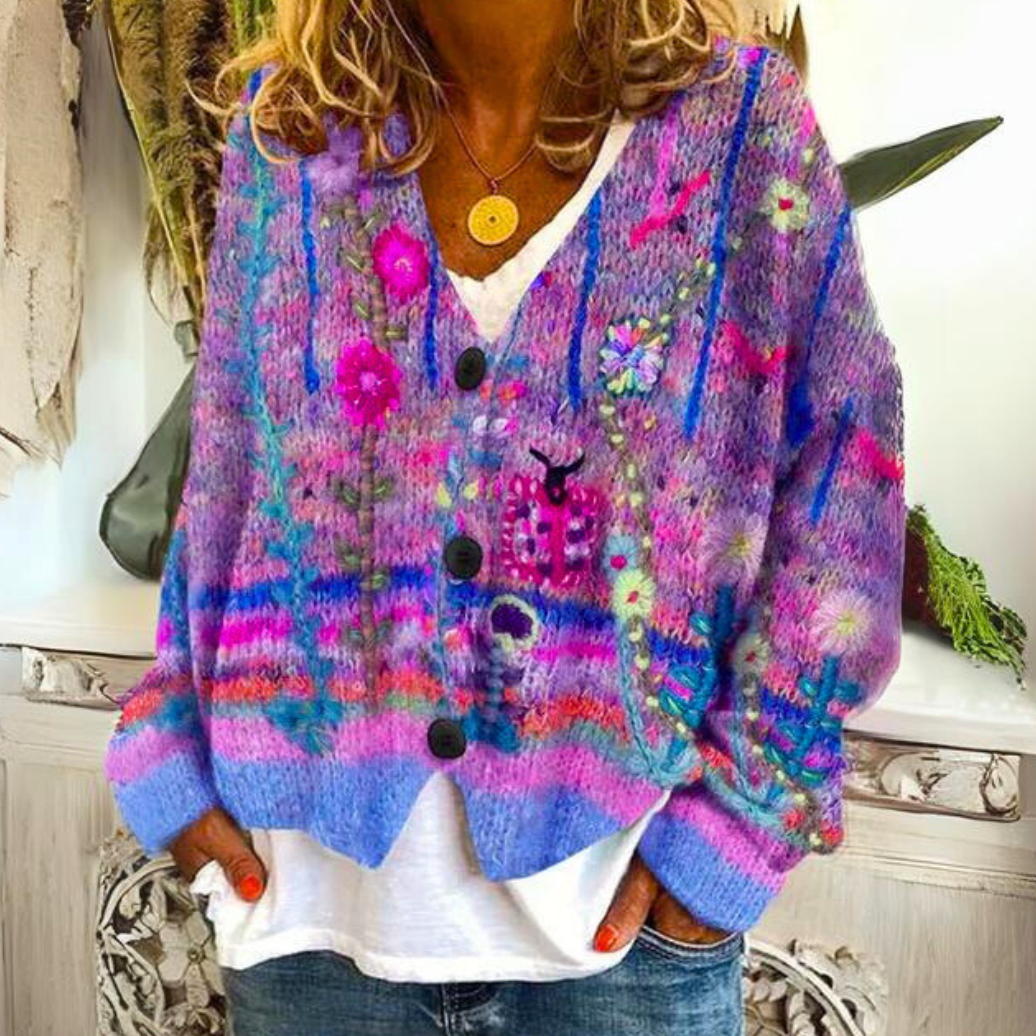 Heidi Women's Cosy Colourful Jumper