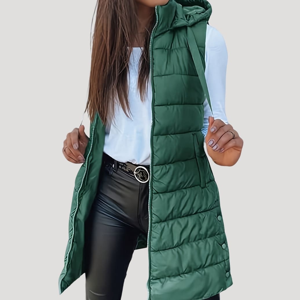 Louisa Women's Hooded Quilted Gilet