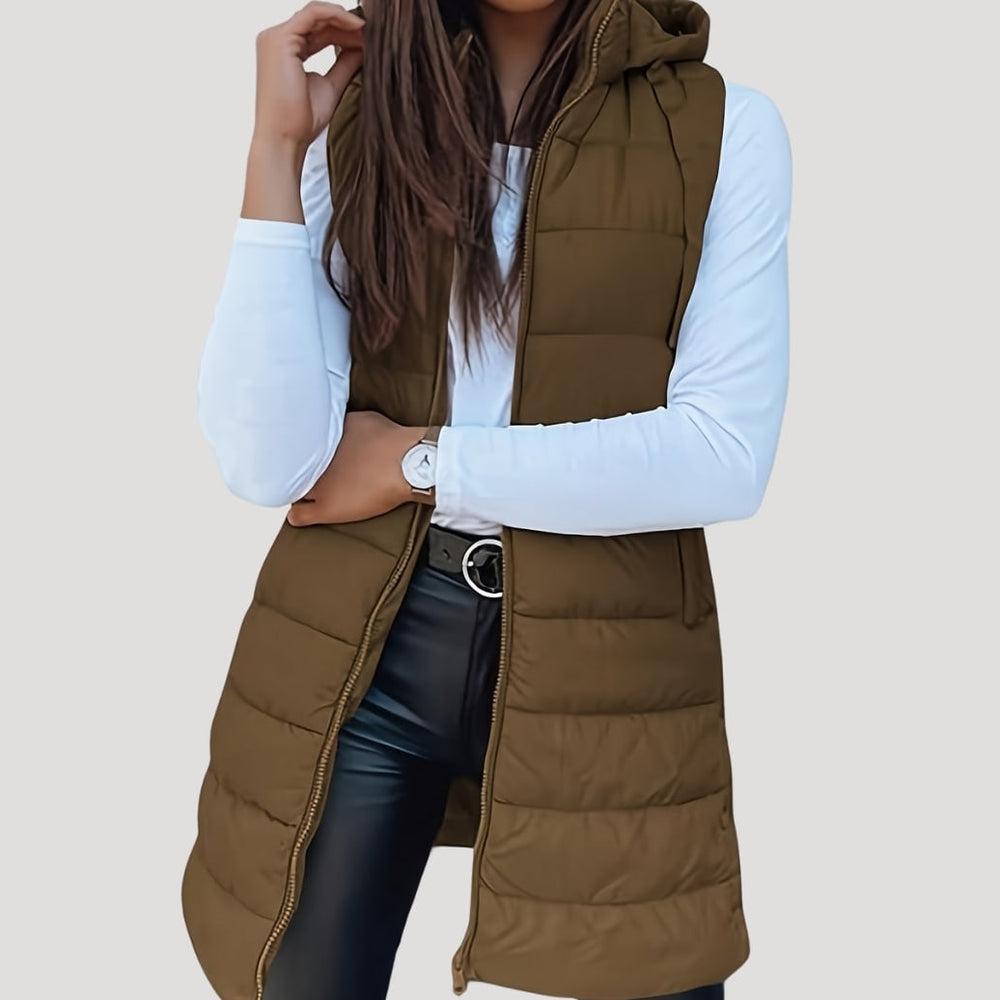 Louisa Women's Hooded Quilted Gilet