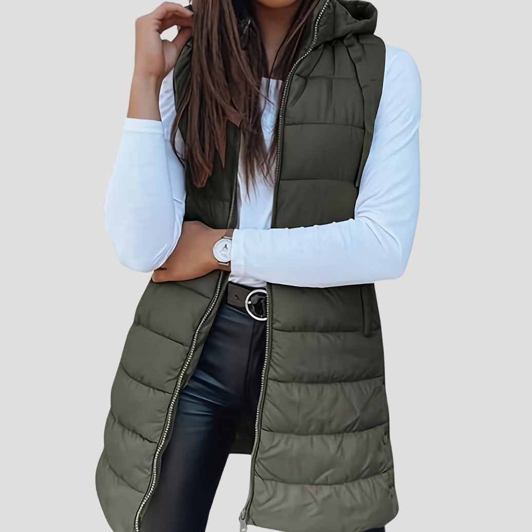 Louisa Women's Hooded Quilted Gilet