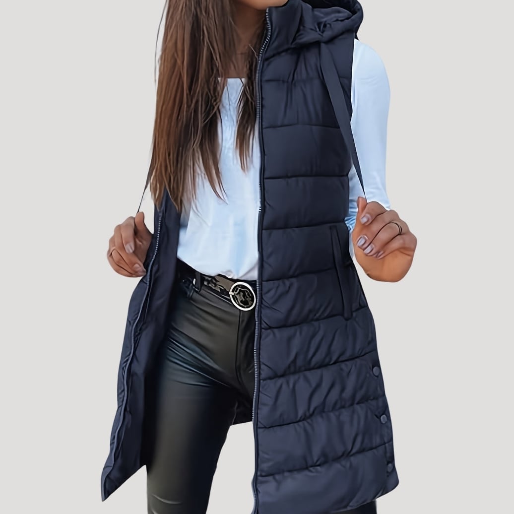 Louisa Women's Hooded Quilted Gilet