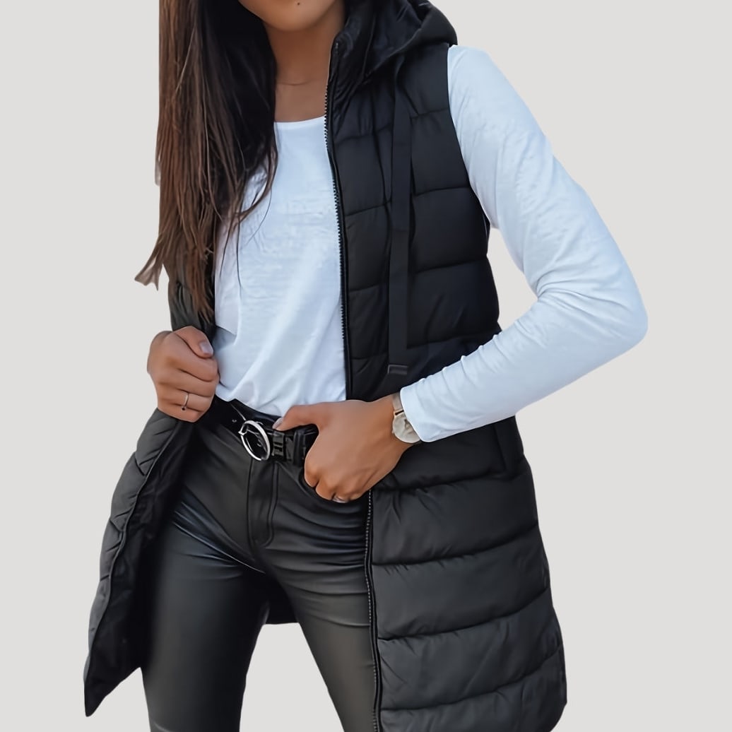 Louisa Women's Hooded Quilted Gilet