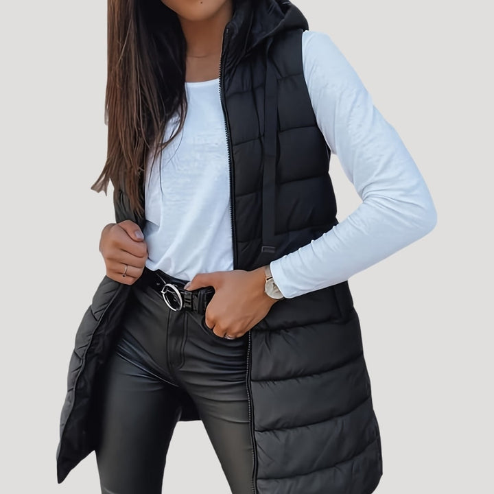 Louisa Women's Hooded Quilted Gilet