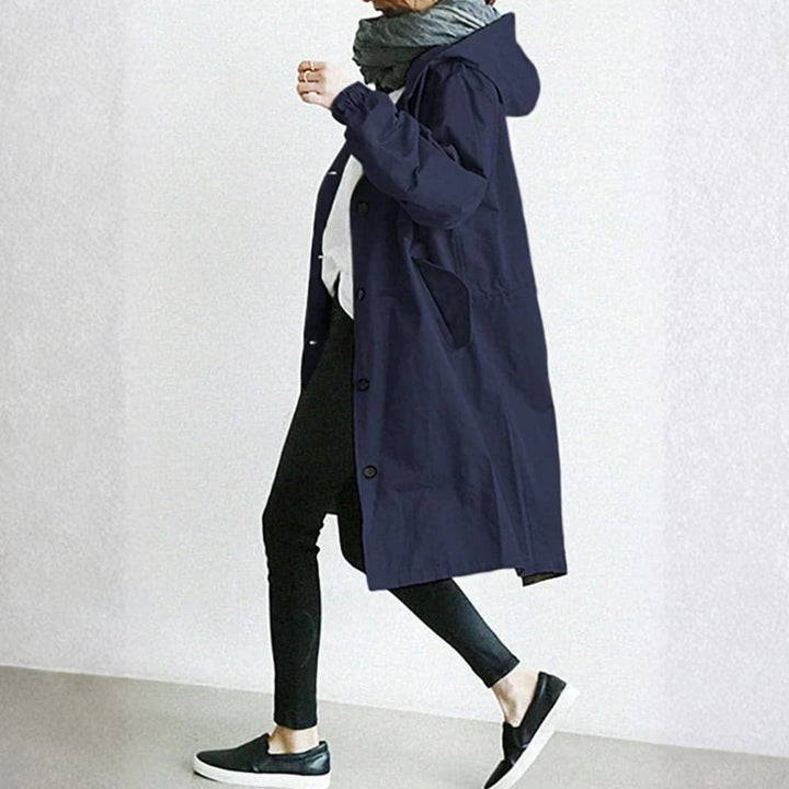 Eleanor Women's long button street coat
