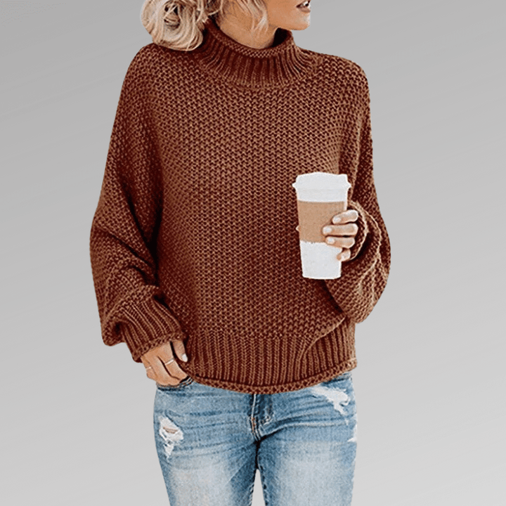 Matilda Women's Loose Winter Knit Jumper