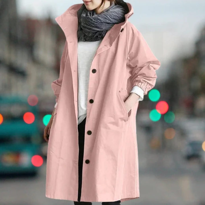 Eleanor Women's long button street coat