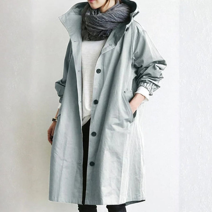 Eleanor Women's long button street coat