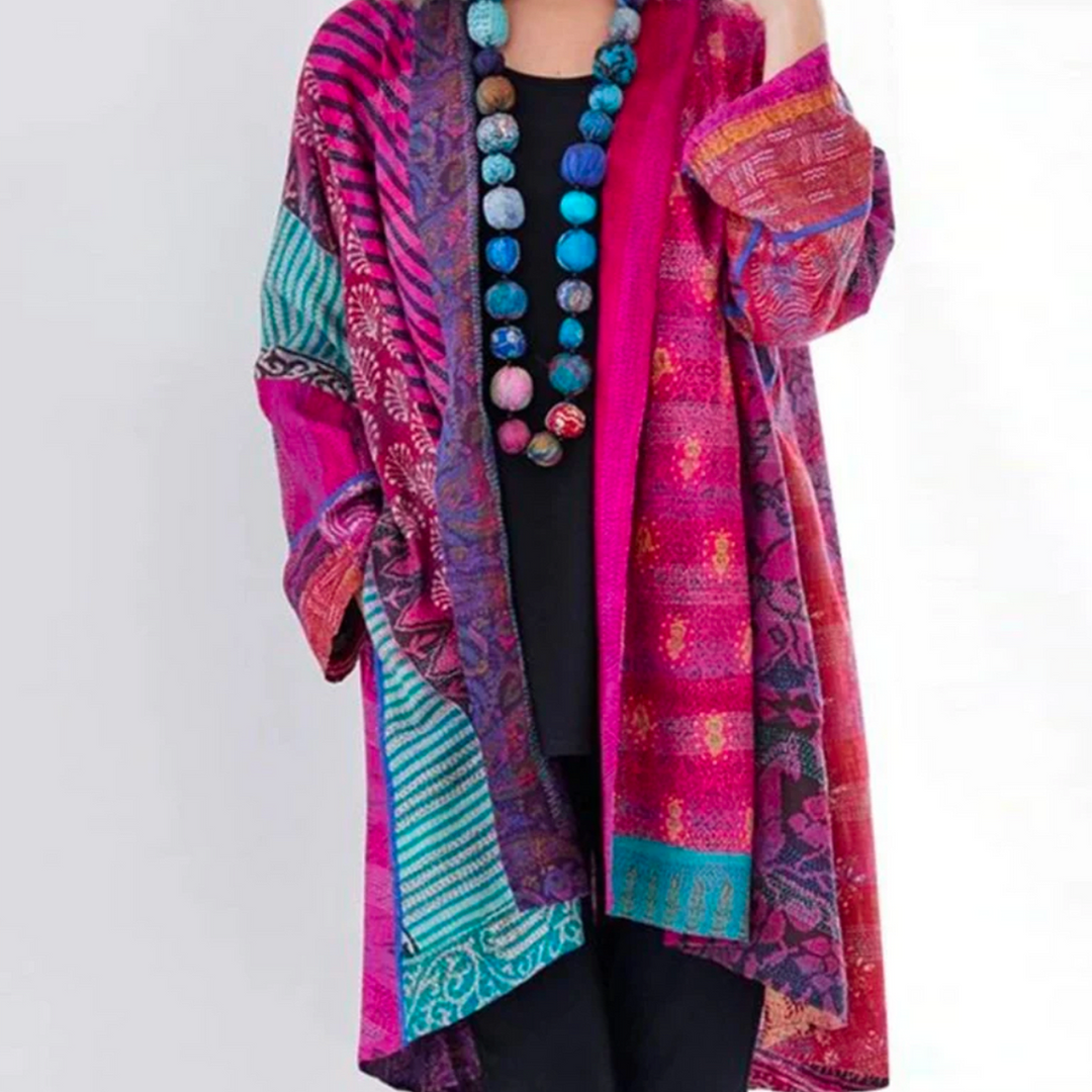 Hattie Women's Long Boho Duster Cardigan