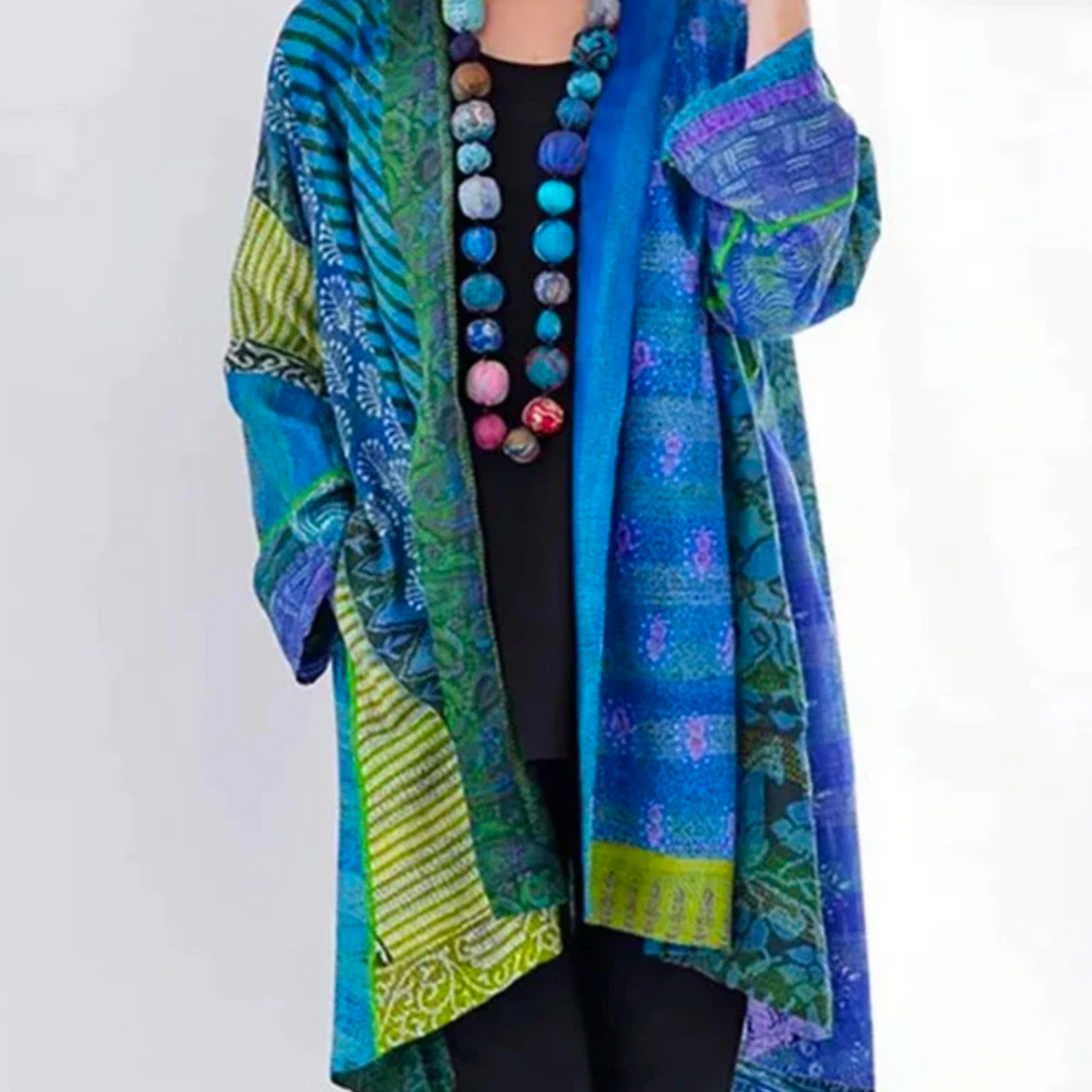 Hattie Women's Long Boho Duster Cardigan