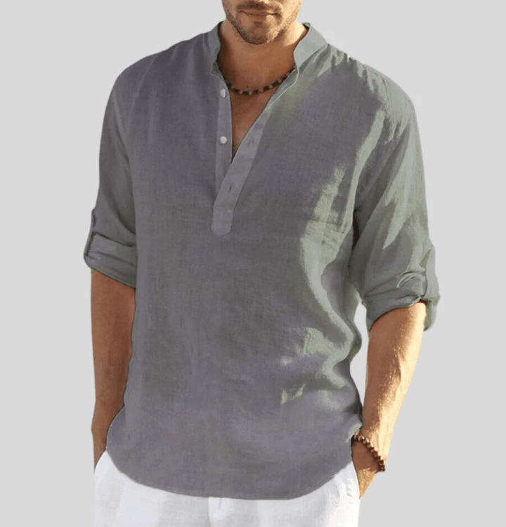 Jensen Men's Long-Sleeve Button Shirt