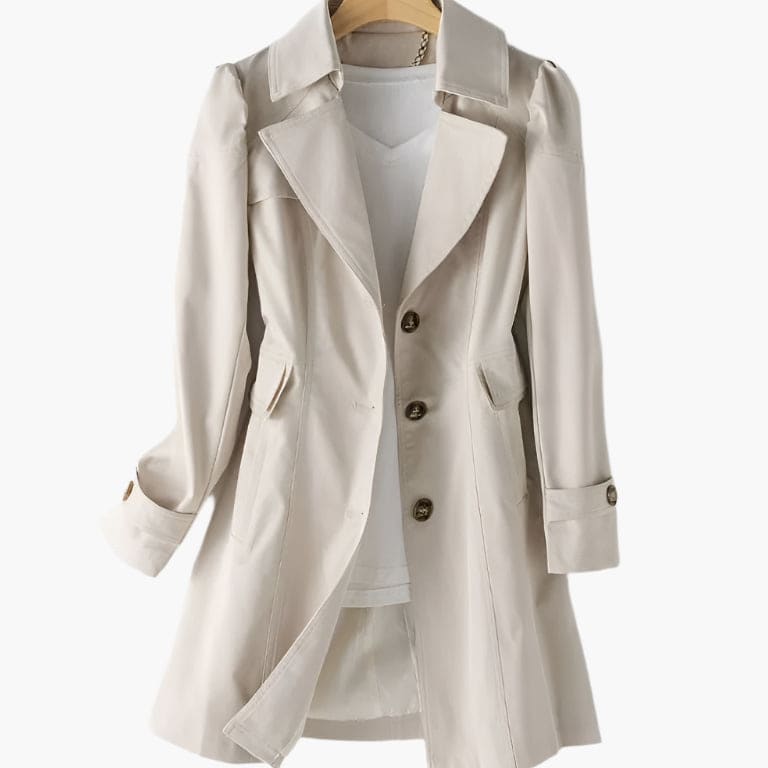 Frances Women's Long Trench Coat