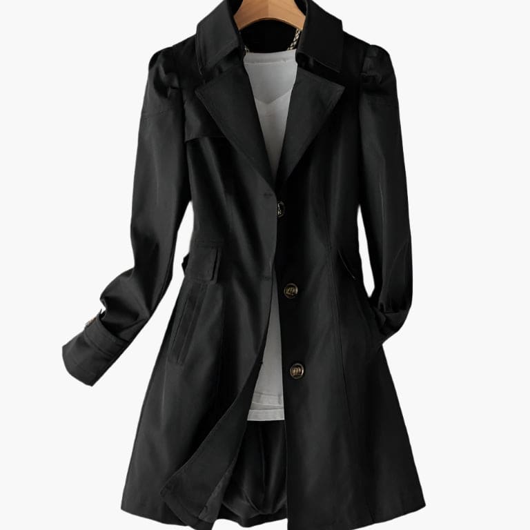 Frances Women's Long Trench Coat