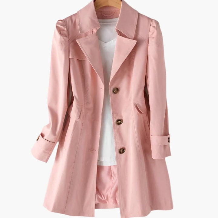 Frances Women's Long Trench Coat