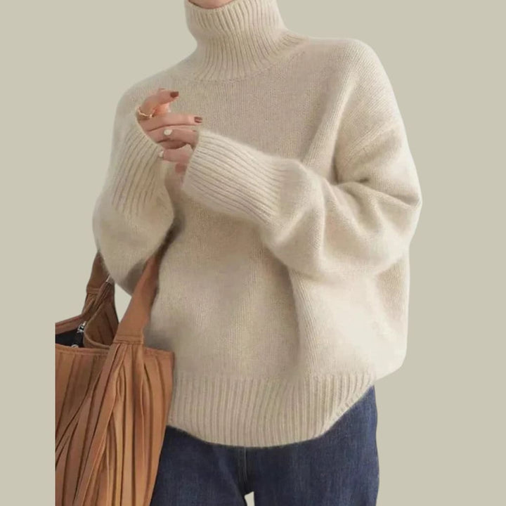 Lucia Women's Merino Roll-Neck Jumper