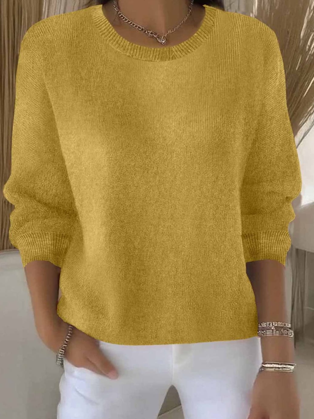 Cassia Women's everyday winter knit jumper