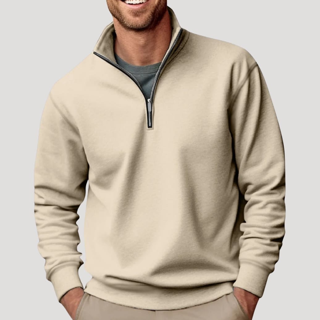 Leon Men's Quarter-Zip Pullover