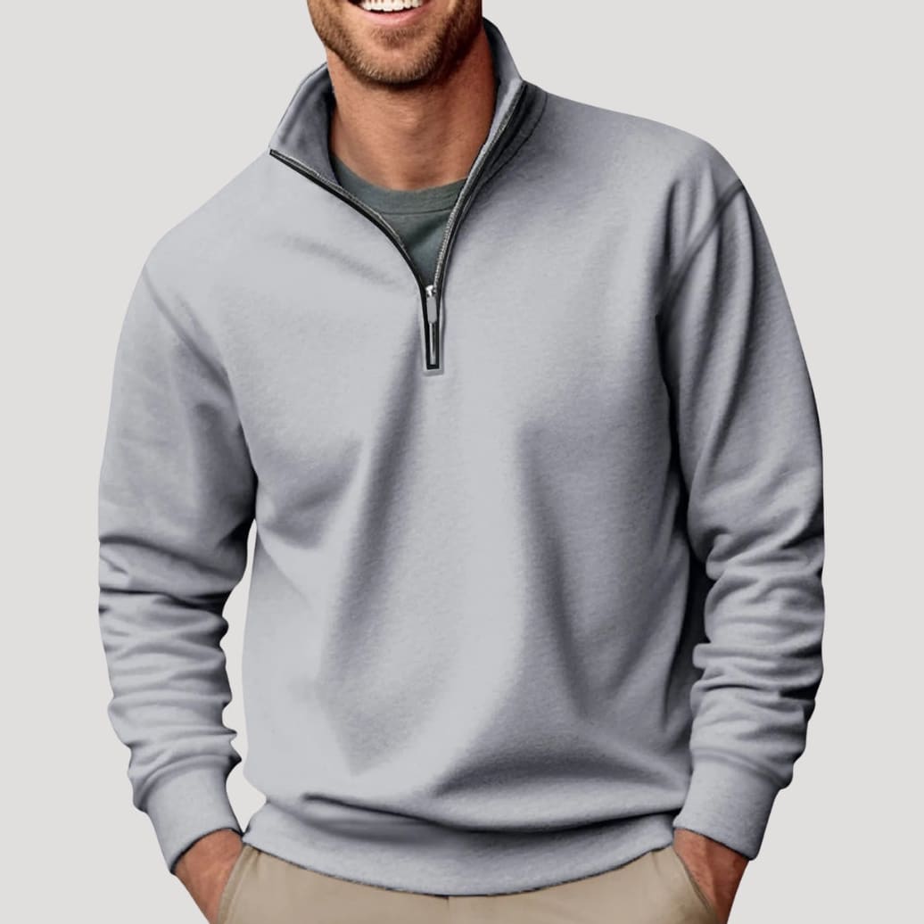 Leon Men's Quarter-Zip Pullover