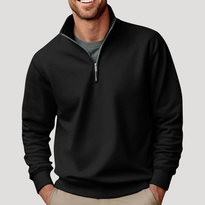 Leon Men's Quarter-Zip Pullover