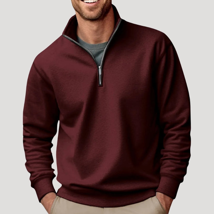 Leon Men's Quarter-Zip Pullover