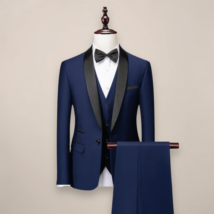 Dominic Men's Classic Three-Piece Suit