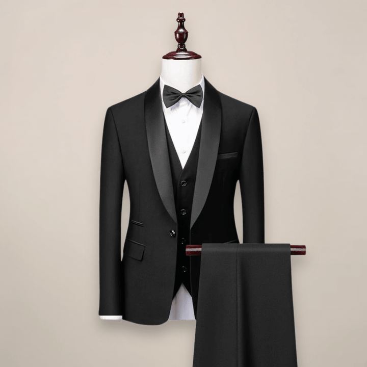Dominic Men's Classic Three-Piece Suit