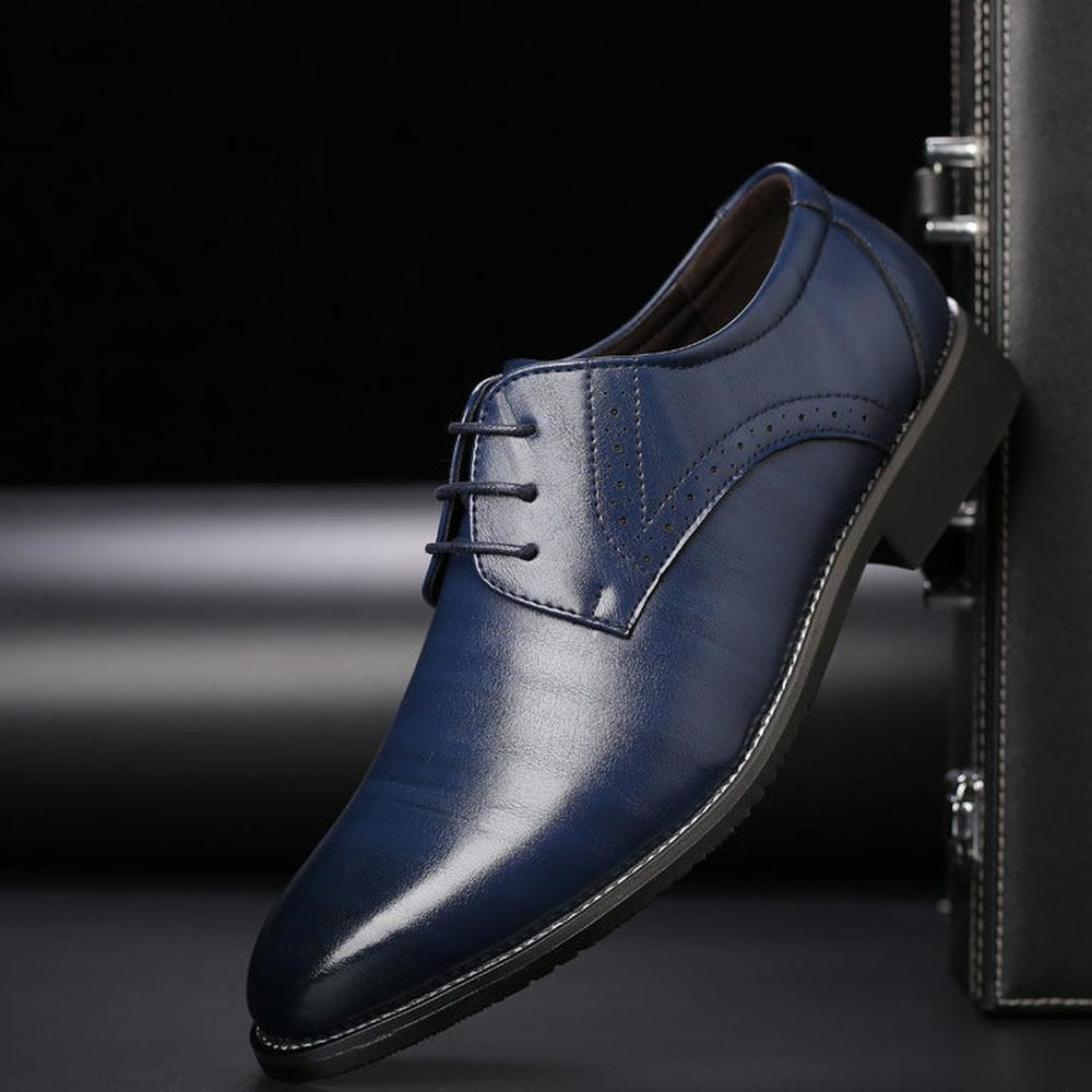 Clyde Men's Timeless Formal Lace-Up Derby Shoes
