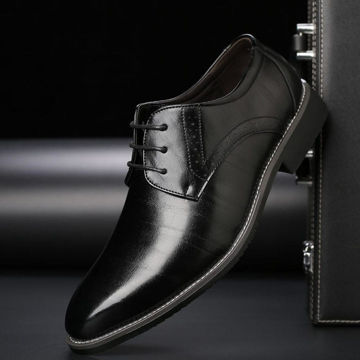 Clyde Men's Timeless Formal Lace-Up Derby Shoes