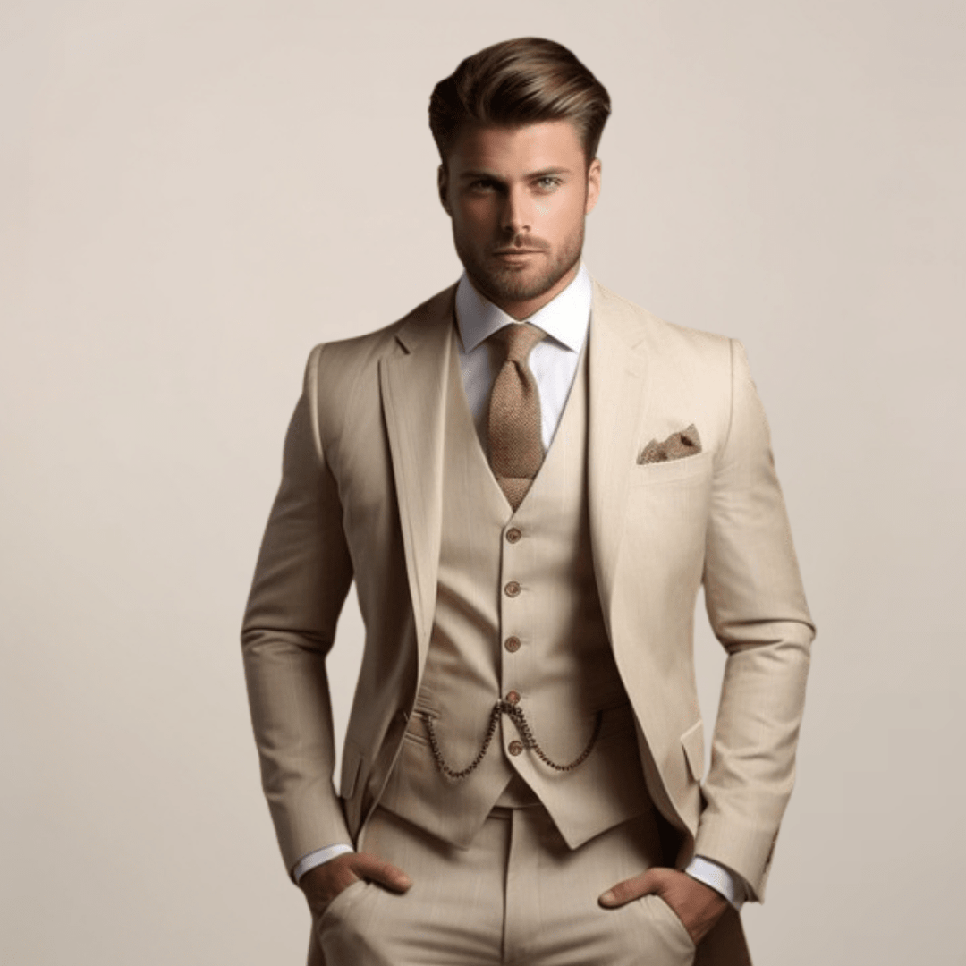 Enzo Men's Three-Piece Suit