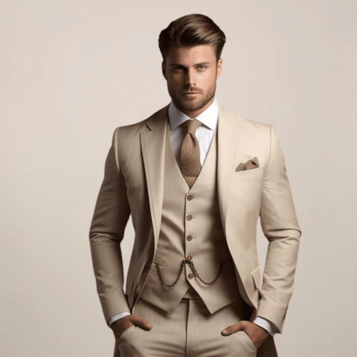 Enzo Men's Three-Piece Suit