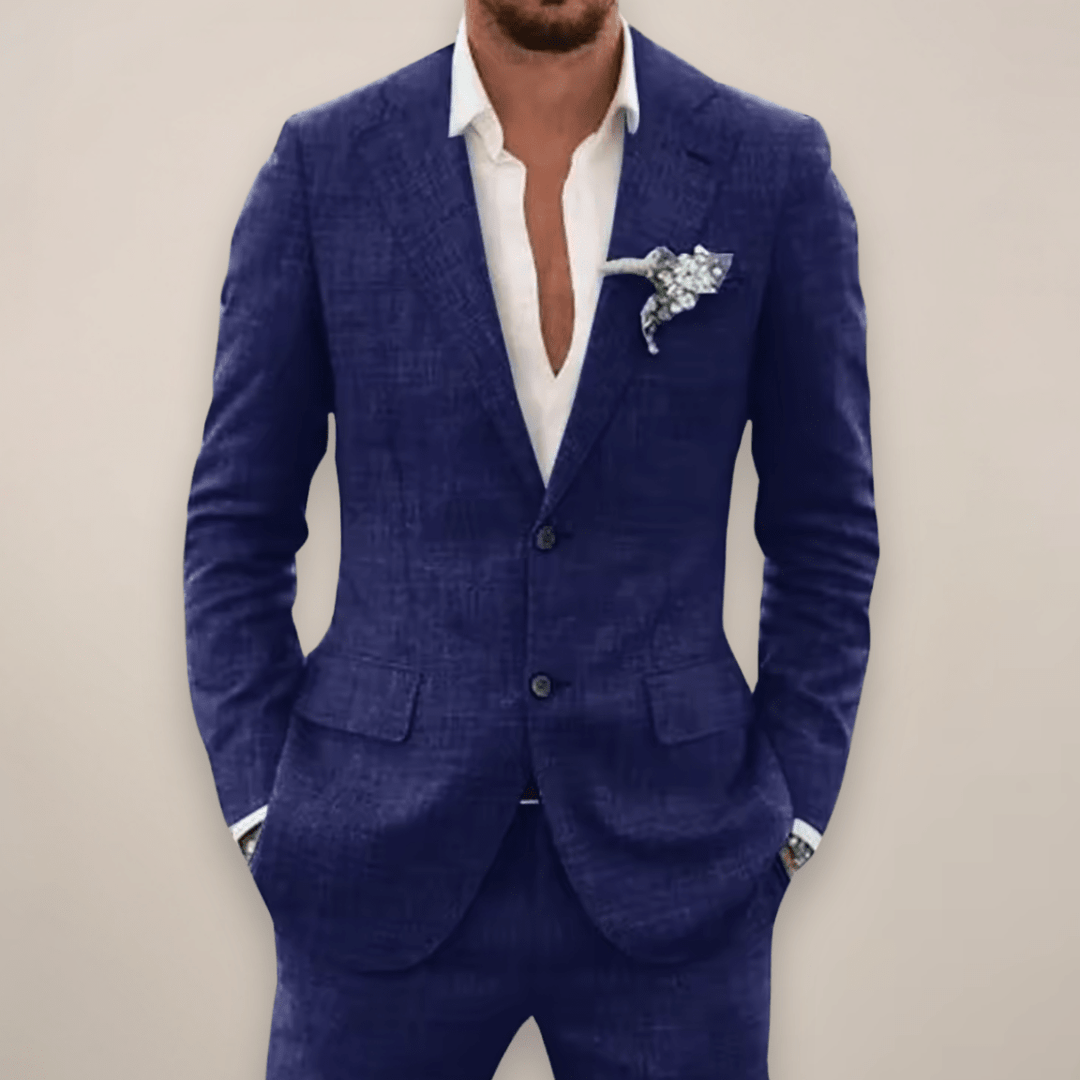 Hugh Men's Two-Piece Single-Breasted Suit
