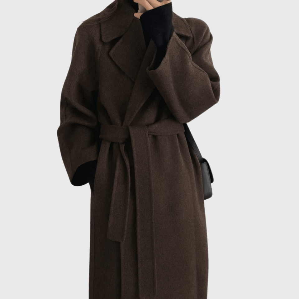 Olive Women's Classic Wool Winter Coat