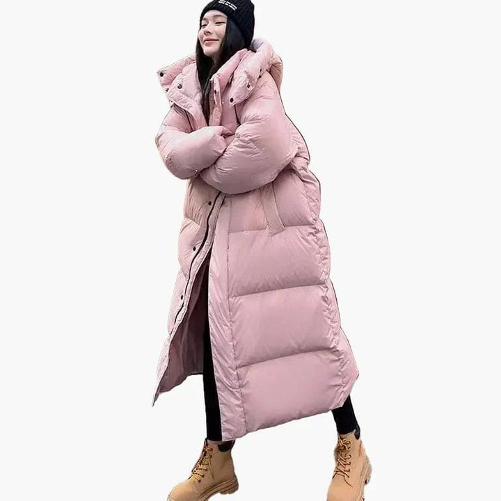 Cecily Women's Oversized Hooded Winter Puffer Coat