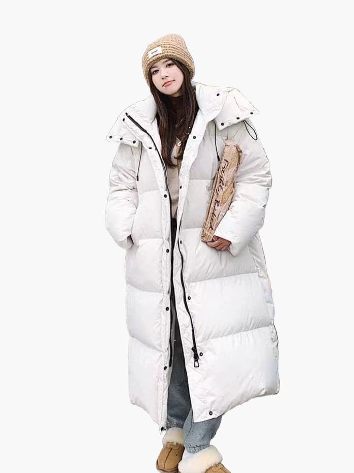 Cecily Women's Oversized Hooded Winter Puffer Coat
