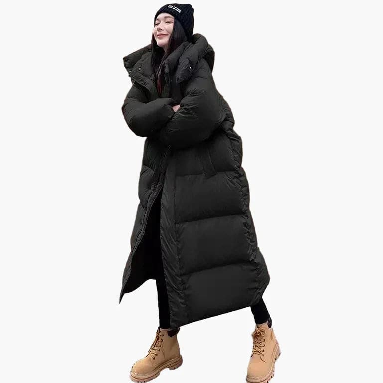 Cecily Women's Oversized Hooded Winter Puffer Coat
