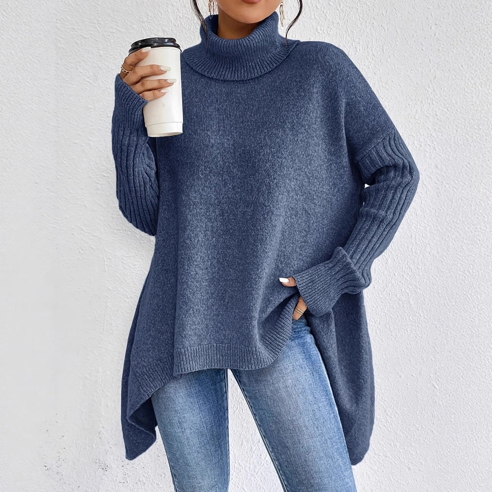 Georgia Women's Oversized High-Neck Winter Jumper