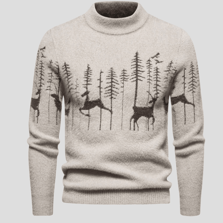 Fletcher Men's Reindeer Christmas Jumper
