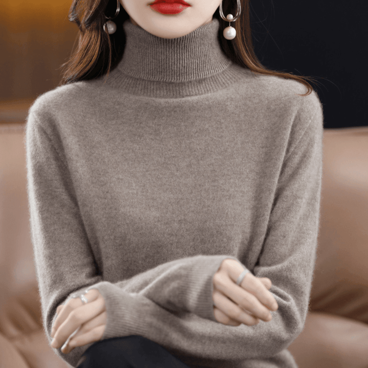 Elsa Women's Warm Roll-Neck Jumper