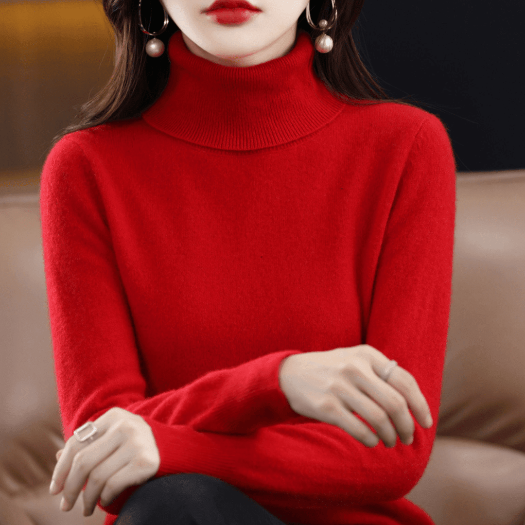Elsa Women's Warm Roll-Neck Jumper