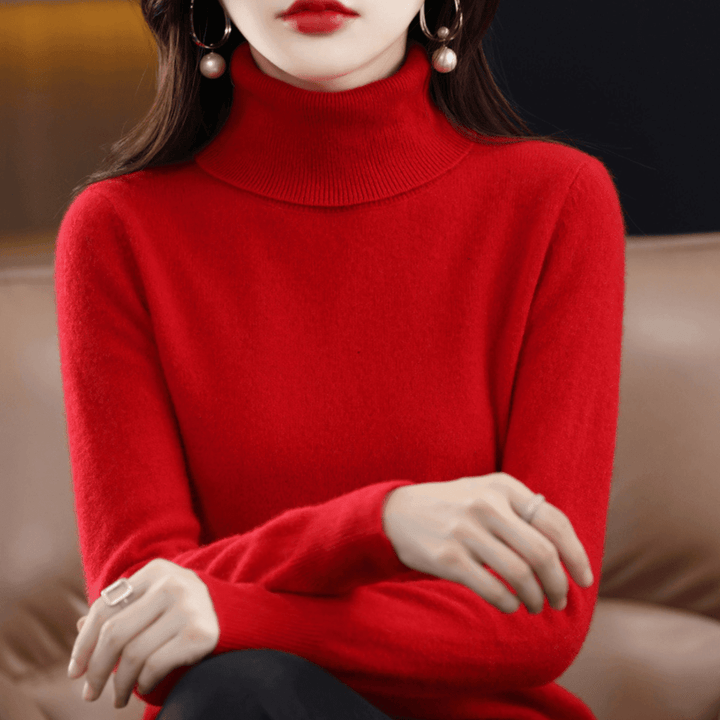 Elsa Women's Warm Roll-Neck Jumper